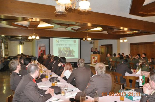 119. Wehrversammlung am 01. März 2013