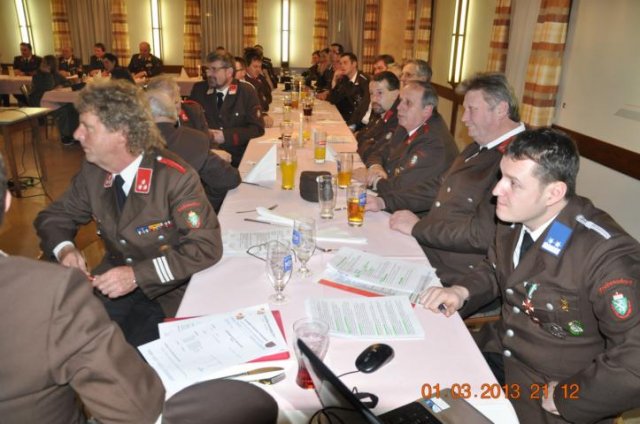119. Wehrversammlung am 01. März 2013