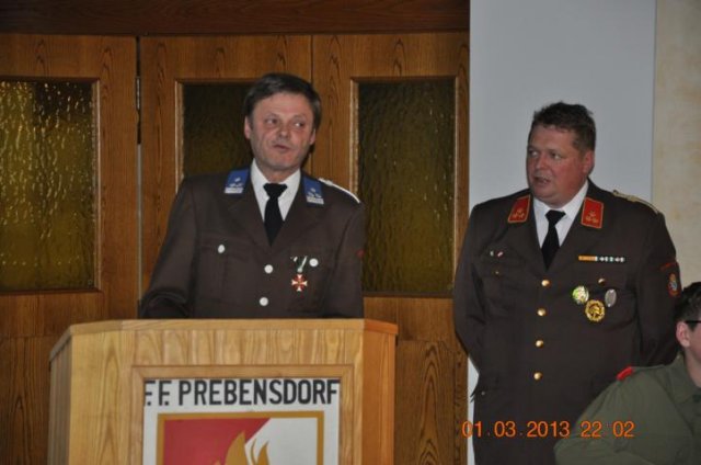 119. Wehrversammlung am 01. März 2013