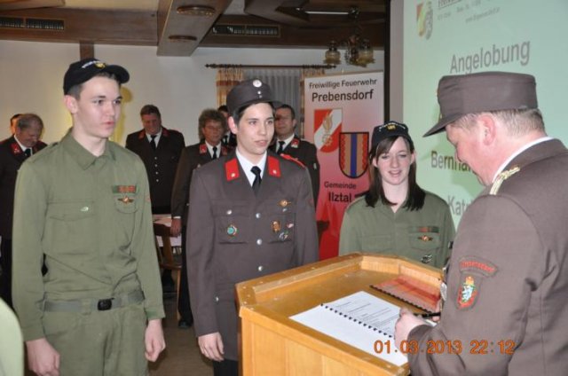 119. Wehrversammlung am 01. März 2013