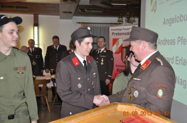119. Wehrversammlung am 01. März 2013