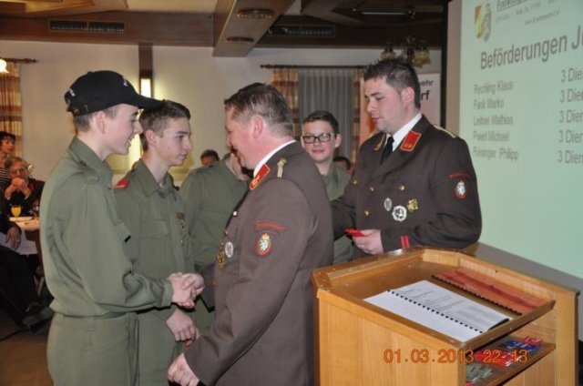 119. Wehrversammlung am 01. März 2013
