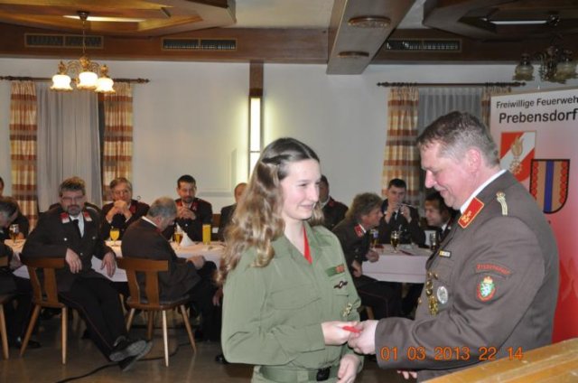 119. Wehrversammlung am 01. März 2013