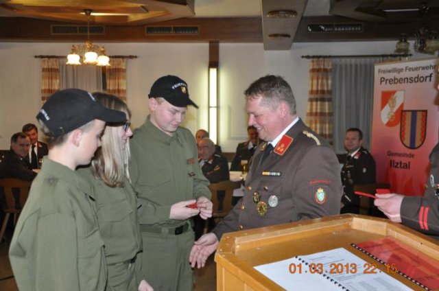 119. Wehrversammlung am 01. März 2013