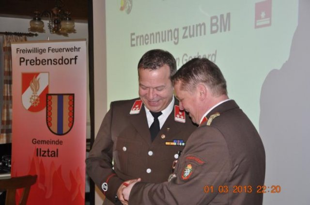 119. Wehrversammlung am 01. März 2013