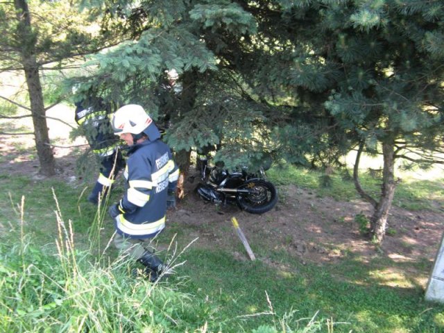 Verkehrsunfall B54 Höhe Schattauberg